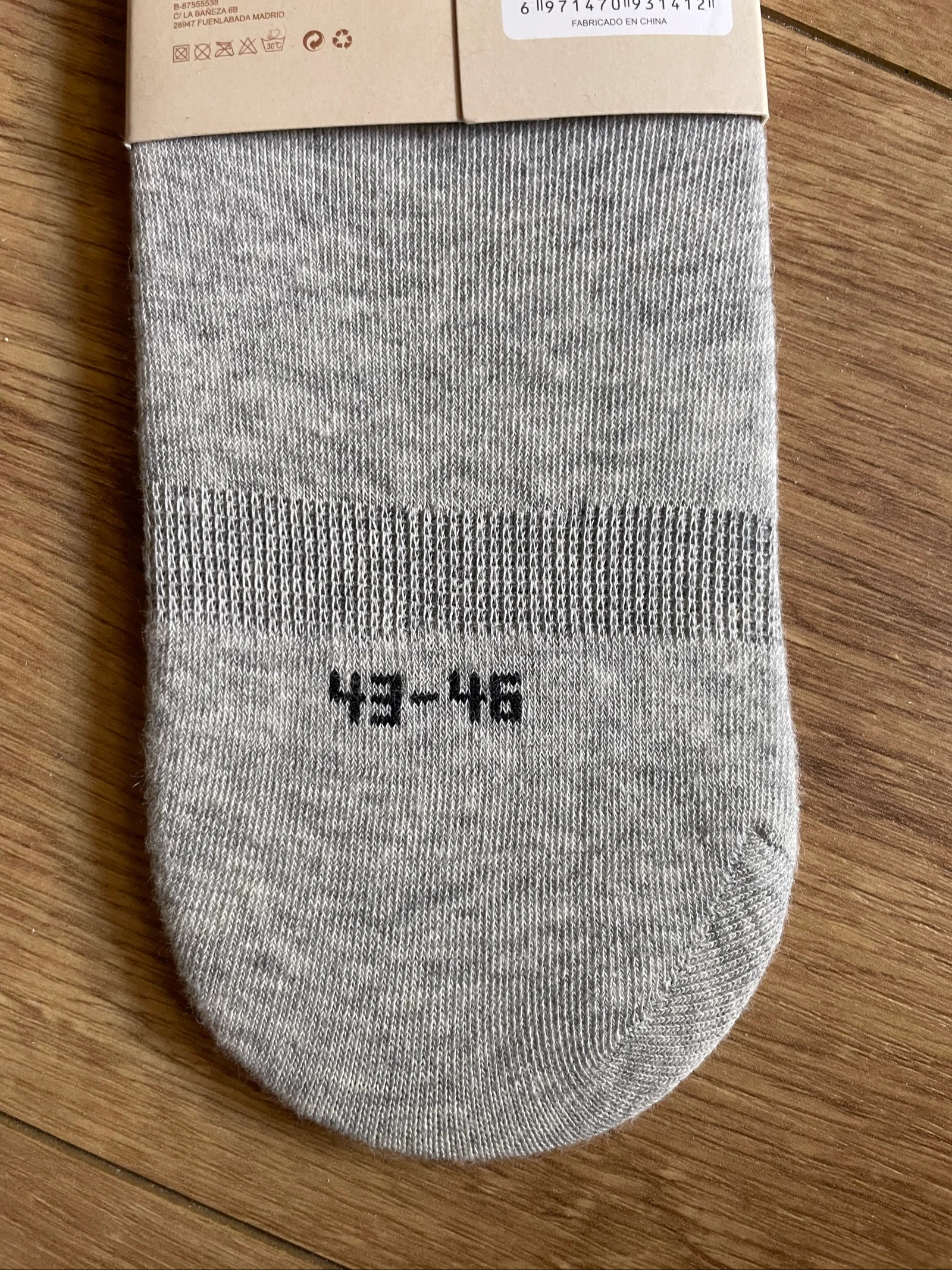 Meias invisíveis cinzas – photo 4